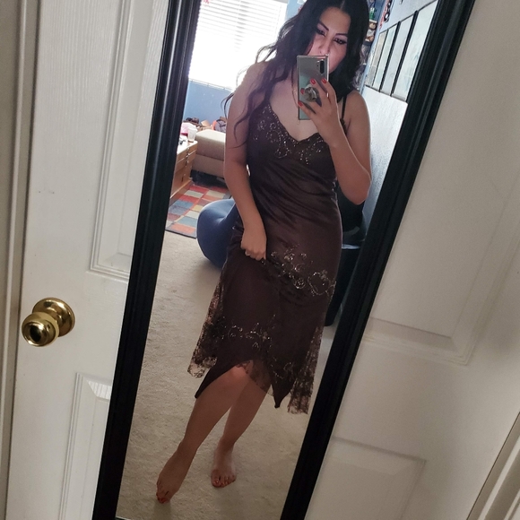 Xscape beaded sequin dress - Picture 6 of 15